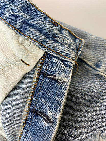【現状渡し品】【メンズ】 Levi's リーバイス 70's 501 DENIM PANTS 70年代 デニムパンツ 66後期 ボトムス 157-251022-yn-20-min サイズ：W27 L36 カラー：ライトインディゴ 万代Net店