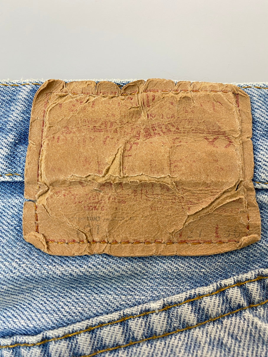 【現状渡し品】【メンズ】 Levi's リーバイス 70's 501 DENIM PANTS 70年代 デニムパンツ 66後期 ボトムス 157-251022-yn-20-min サイズ：W27 L36 カラー：ライトインディゴ 万代Net店