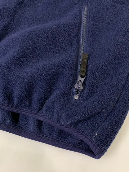 【中古品】【メンズ】 Columbia コロンビア 90's FLEECE FULL ZIP JACKET 90年代 フリース フルジップジャケット ライトアウター 144-251027-kk-35-min サイズ：M カラー：ネイビー 万代Net店