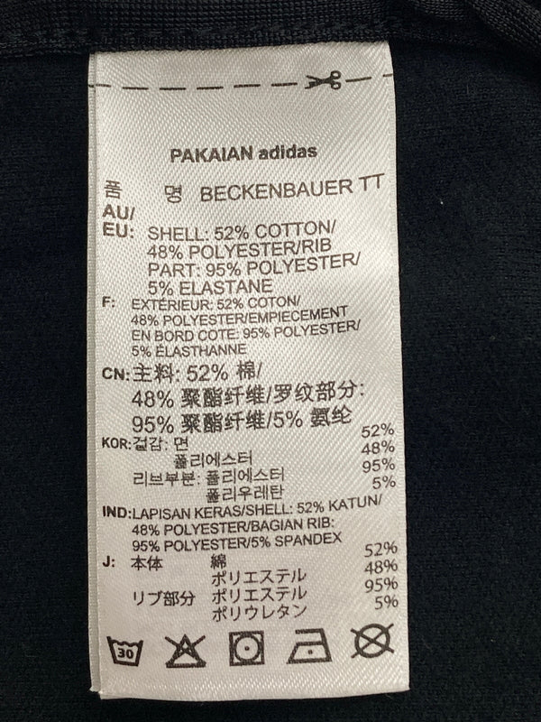 【中古品】【メンズ】 adidas アディダス CW1250 BECKENBAUER TRACK TOP トラックジャケット ライトアウター 148-251101-AS-26-min サイズ：L カラー：ブラック 万代Net店
