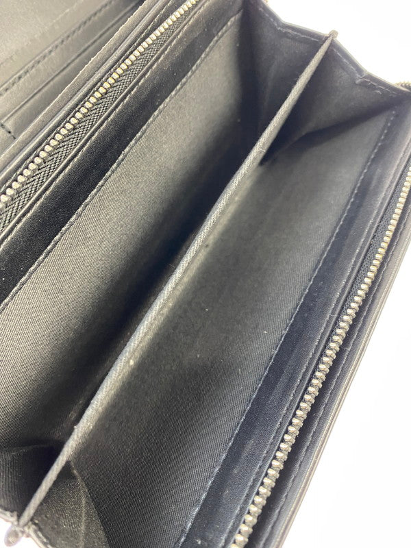 【中古美品】【メンズ/レディース】 Vivienne Westwood ヴィヴィアンウエストウッド ANNIE LONG WALLET 長財布 200-251026-ks-40-min カラー：ブラック 万代Net店