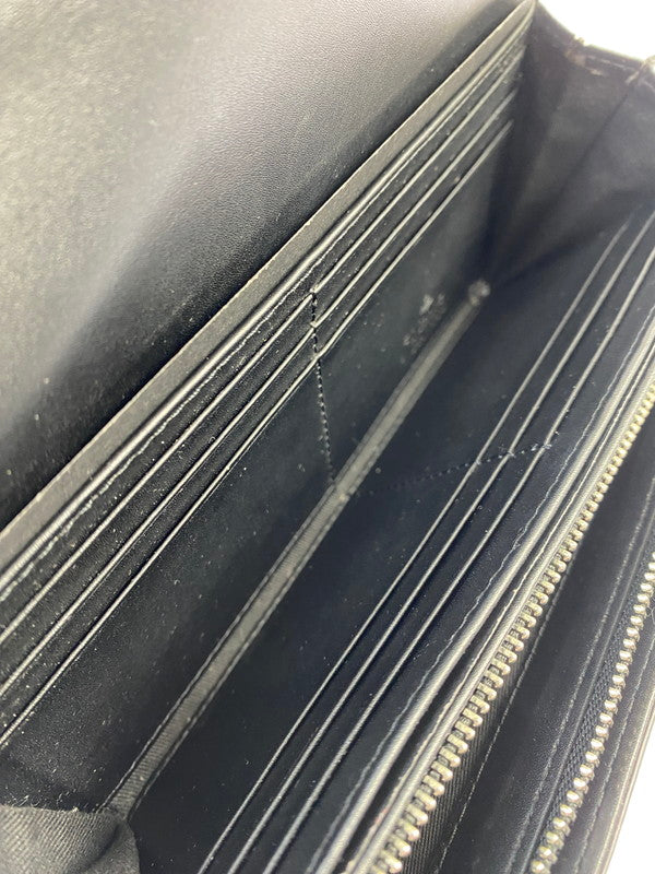 【中古美品】【メンズ/レディース】 Vivienne Westwood ヴィヴィアンウエストウッド ANNIE LONG WALLET 長財布 200-251026-ks-40-min カラー：ブラック 万代Net店