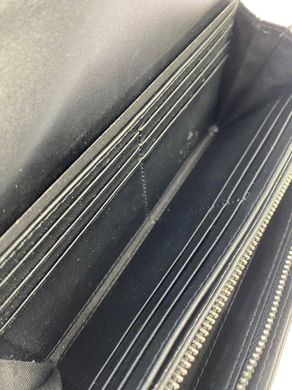 【中古美品】【メンズ/レディース】 Vivienne Westwood ヴィヴィアンウエストウッド ANNIE LONG WALLET 長財布 200-251026-ks-40-min カラー：ブラック 万代Net店