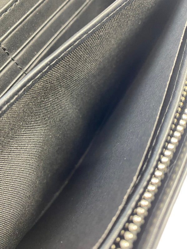 【中古美品】【メンズ/レディース】 Vivienne Westwood ヴィヴィアンウエストウッド ANNIE LONG WALLET 長財布 200-251026-ks-40-min カラー：ブラック 万代Net店