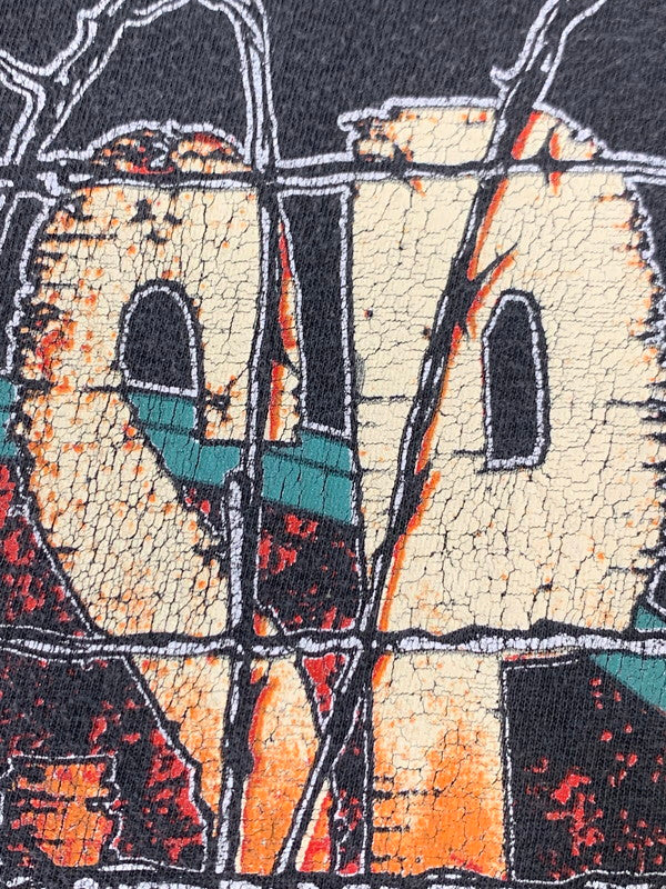 【現状渡し品】【メンズ】 W.A.S.P. ワスプ 80S 89 & HEADLESS EUROPEAN TOUR TEE バンドT メンズ トップス Ｔシャツ 半袖 146-251023-em-07-min カラー：ブラック 万代Net店