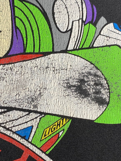 【現状渡し品】【メンズ】 BUZZ LIGHTYEAR 90S DISNEY ON ICE TEE ディズニーオンアイス 90年代 プリント Ｔシャツ バズライトイヤー メンズ トップス 半袖 ヴィンテージ 146-251023-em-11-min サイズ：M カラー：ダークグレー 万代Net店