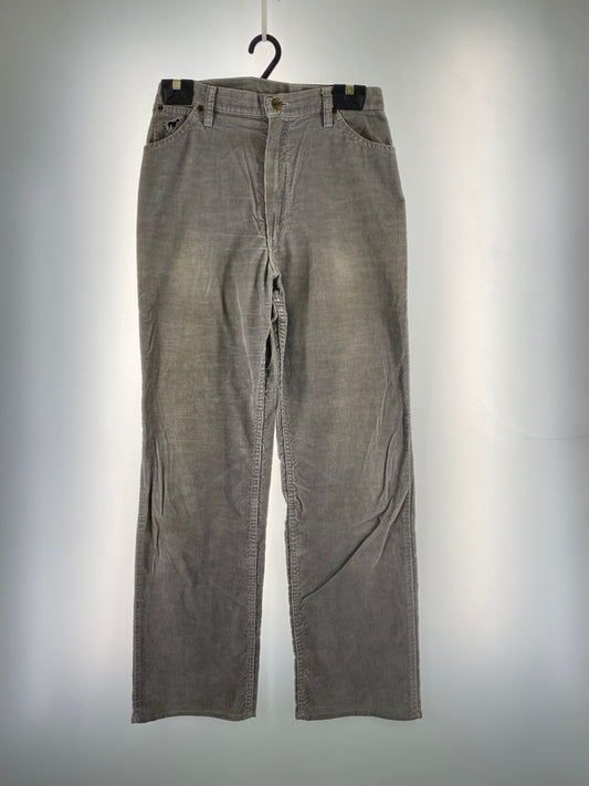 【現状渡し品】【メンズ】 WRANGLER ラングラー 70S CORDUROY PANT 70年代 コーデュロイ パンツ ボトムス ヴィンテージ 157-260728-hu-04-min カラー：ライトグレー系 万代Net店
