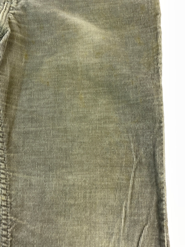 【現状渡し品】【メンズ】 WRANGLER ラングラー 70S CORDUROY PANT 70年代 コーデュロイ パンツ ボトムス ヴィンテージ 157-260728-hu-04-min カラー：ライトグレー系 万代Net店