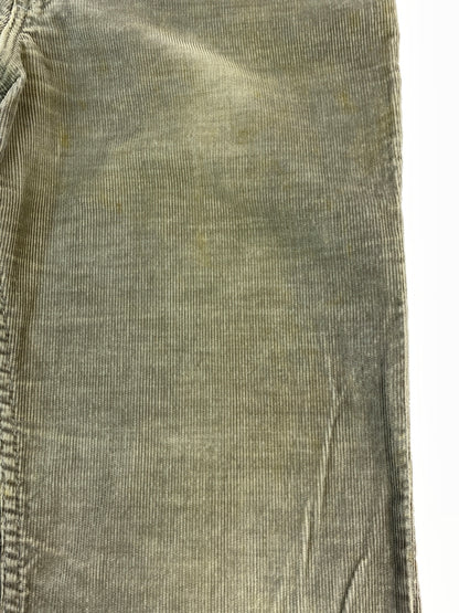 【現状渡し品】【メンズ】 WRANGLER ラングラー 70S CORDUROY PANT 70年代 コーデュロイ パンツ ボトムス ヴィンテージ 157-260728-hu-04-min カラー：ライトグレー系 万代Net店