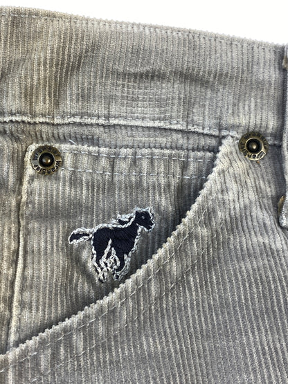 【現状渡し品】【メンズ】 WRANGLER ラングラー 70S CORDUROY PANT 70年代 コーデュロイ パンツ ボトムス ヴィンテージ 157-260728-hu-04-min カラー：ライトグレー系 万代Net店