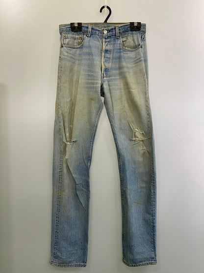 【現状渡し品】【メンズ】 Levi's リーバイス 501-0115 501 DENIM PANT デニムパンツ ボトムス 157-251102-zi-26-min サイズ：W33L38 カラー：インディゴ 万代Net店