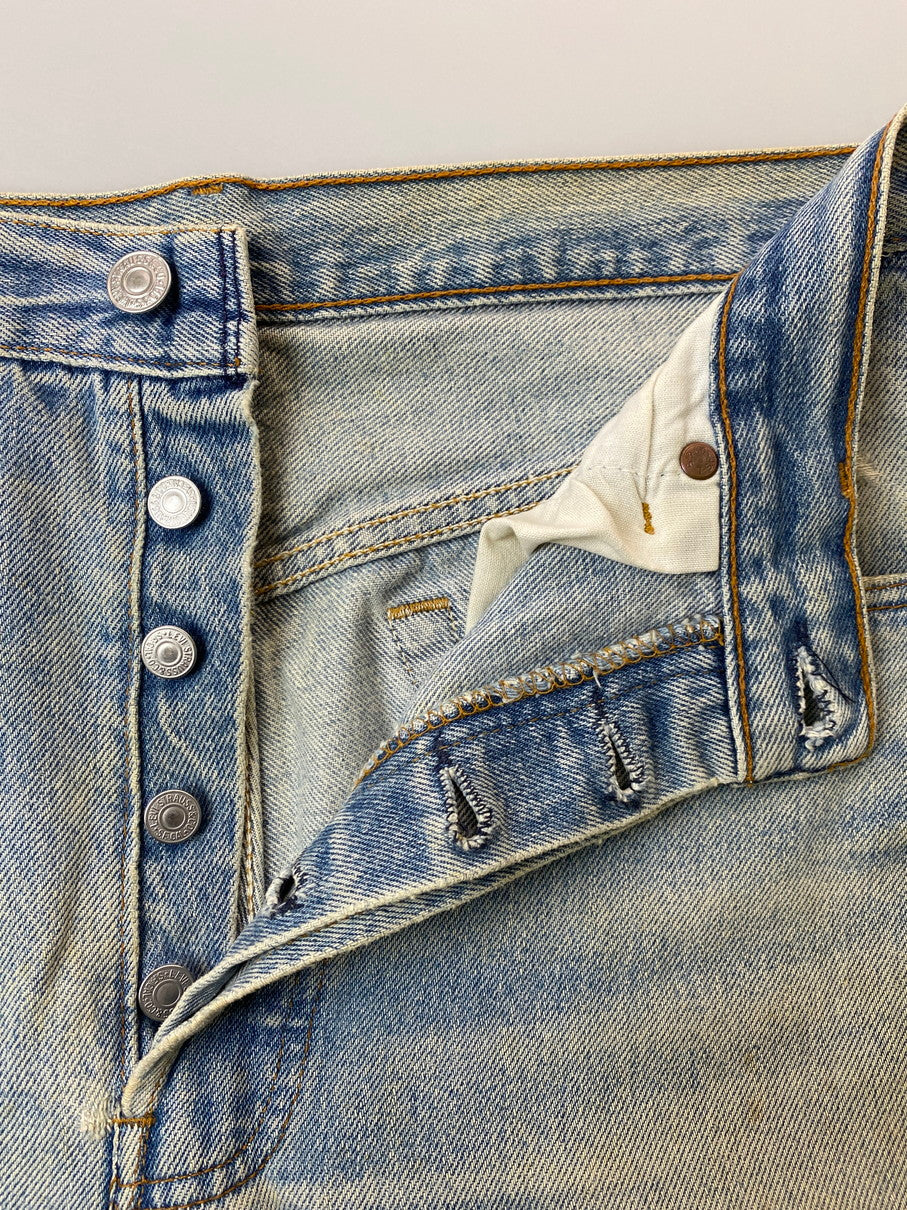 【現状渡し品】【メンズ】 Levi's リーバイス 501-0115 501 DENIM PANT デニムパンツ ボトムス 157-251102-zi-26-min サイズ：W33L38 カラー：インディゴ 万代Net店