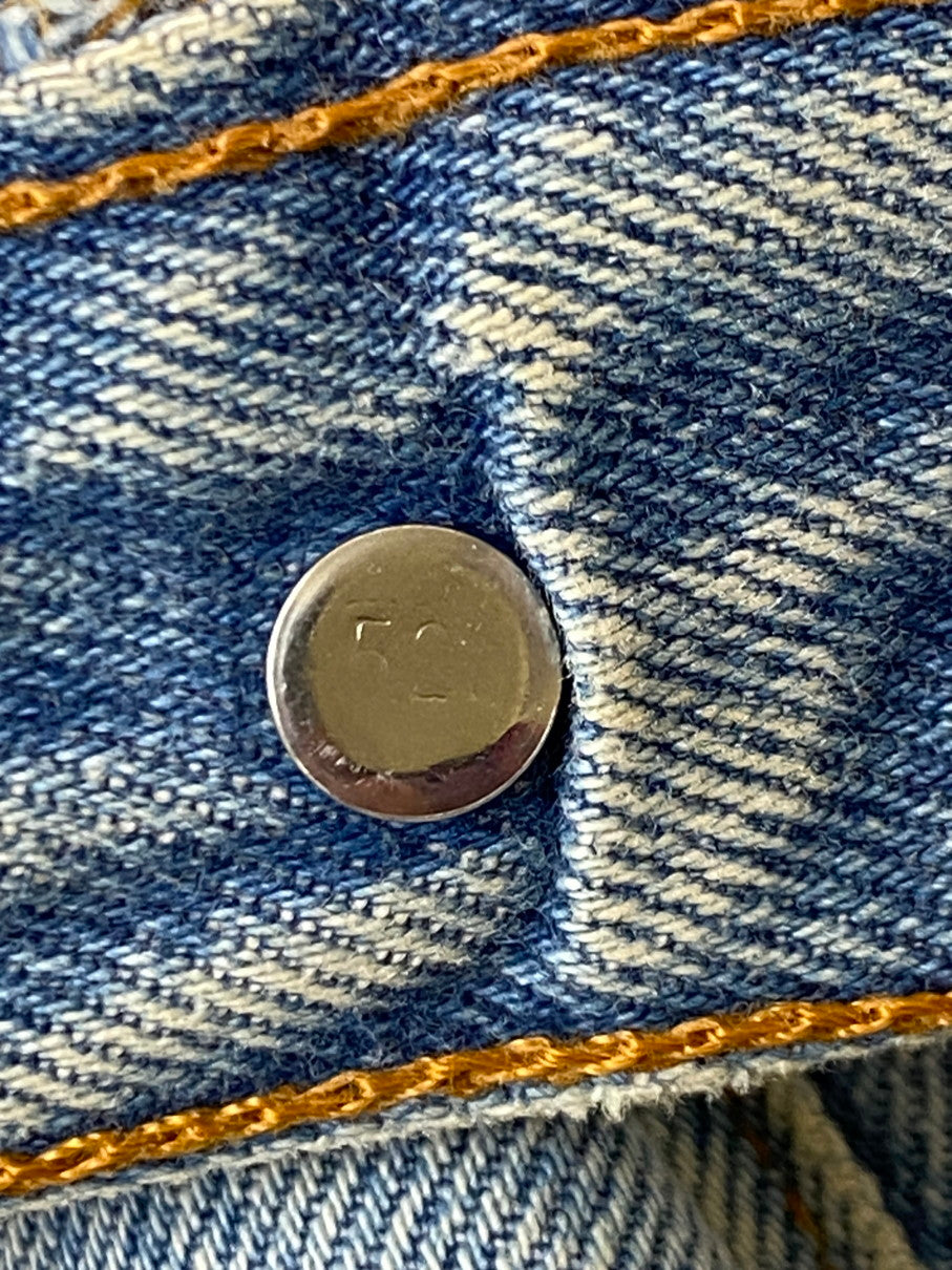 【現状渡し品】【メンズ】 Levi's リーバイス 501-0115 501 DENIM PANT デニムパンツ ボトムス 157-251102-zi-26-min サイズ：W33L38 カラー：インディゴ 万代Net店