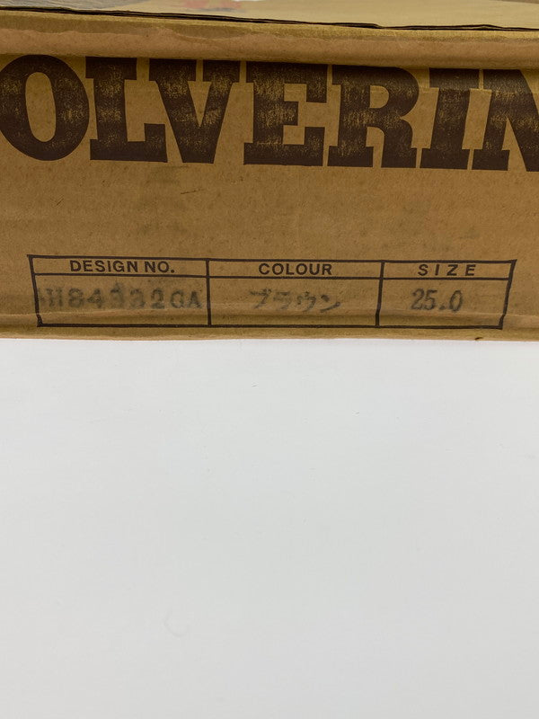 【中古美品】【メンズ】 WOLVERINE ウルヴァリン SHORT ENGINEER BOOTS 8433 ショートエンジニアブーツ 靴 165-251021-kk-63-min カラー：BROWN 万代Net店