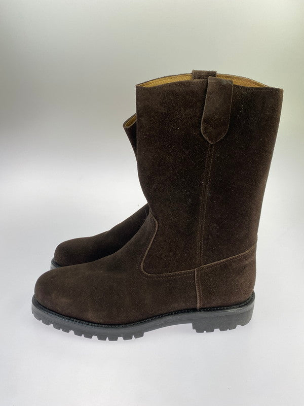 【中古美品】【メンズ】 WOLVERINE ウルヴァリン SHORT ENGINEER BOOTS 8433 ショートエンジニアブーツ 靴 165-251021-kk-63-min カラー：BROWN 万代Net店