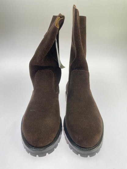 【中古美品】【メンズ】 WOLVERINE ウルヴァリン SHORT ENGINEER BOOTS 8433 ショートエンジニアブーツ 靴 165-251021-kk-63-min カラー：BROWN 万代Net店