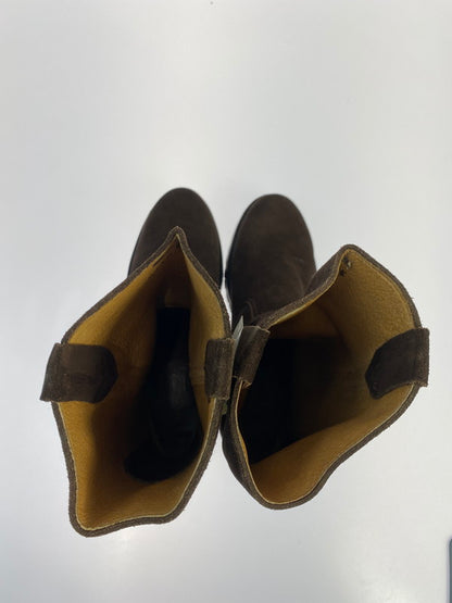 【中古美品】【メンズ】 WOLVERINE ウルヴァリン SHORT ENGINEER BOOTS 8433 ショートエンジニアブーツ 靴 165-251021-kk-63-min カラー：BROWN 万代Net店