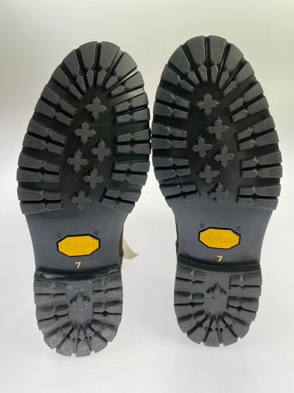 【中古美品】【メンズ】 WOLVERINE ウルヴァリン SHORT ENGINEER BOOTS 8433 ショートエンジニアブーツ 靴 165-251021-kk-63-min カラー：BROWN 万代Net店