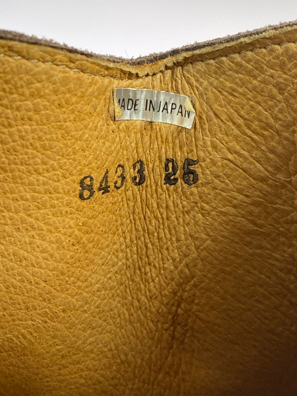 【中古美品】【メンズ】 WOLVERINE ウルヴァリン SHORT ENGINEER BOOTS 8433 ショートエンジニアブーツ 靴 165-251021-kk-63-min カラー：BROWN 万代Net店