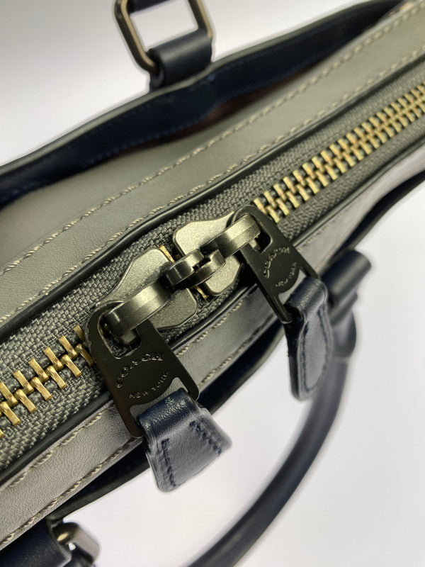 【中古品】【メンズ/レディース】 COACH コーチ 89095 BUSINESS BAG ビジネスバッグ カバン 鞄 180-251026-ks-23-min カラー：グレー 万代Net店