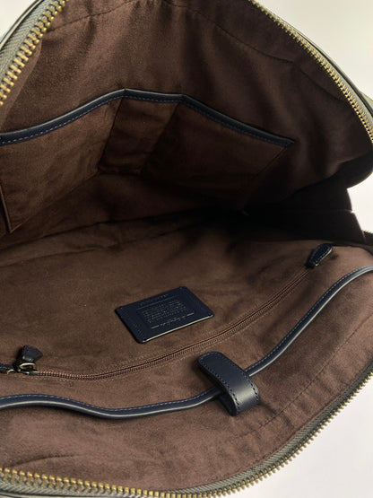 【中古品】【メンズ/レディース】 COACH コーチ 89095 BUSINESS BAG ビジネスバッグ カバン 鞄 180-251026-ks-23-min カラー：グレー 万代Net店