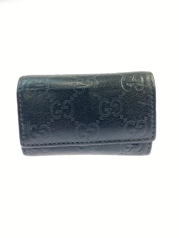 【現状渡し品】【メンズ/レディース】 GUCCI グッチ 6連キーケース 138093 181-260713-KS-15-min カラー：ブラック 万代Net店