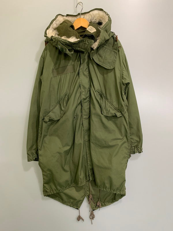 【現状渡し品】【メンズ】 U.S.ARMY アメリカ軍 M-65 FISHTAIL PARKA FULLSET M-65 フィッシュテールパーカー フルセット アウター ミリタリージャケット 146-251027-kk-43-min サイズ：EXTRA SMALL カラー：オリーブ 万代Net店