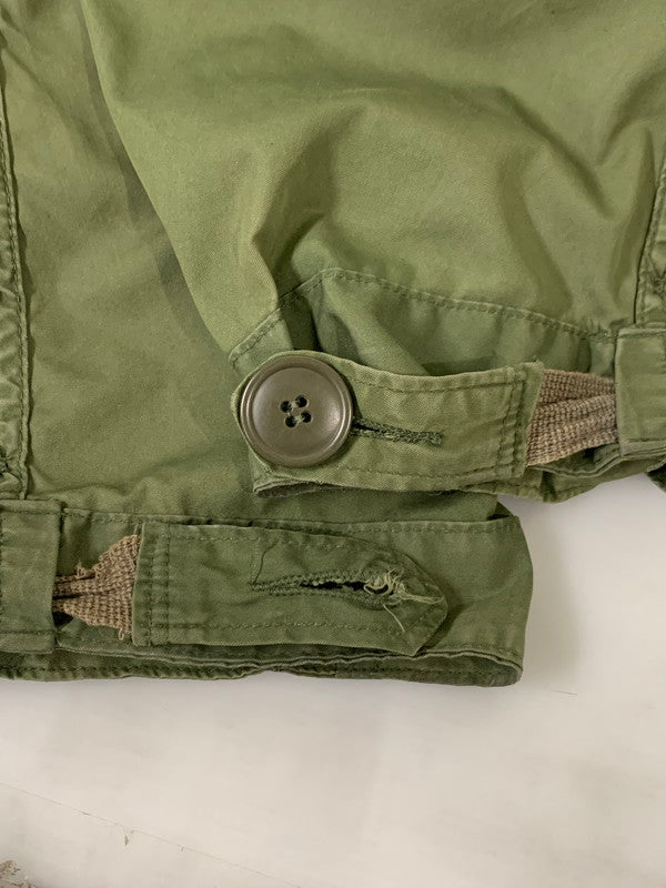 【現状渡し品】【メンズ】 U.S.ARMY アメリカ軍 M-65 FISHTAIL PARKA FULLSET M-65 フィッシュテールパーカー フルセット アウター ミリタリージャケット 146-251027-kk-43-min サイズ：EXTRA SMALL カラー：オリーブ 万代Net店