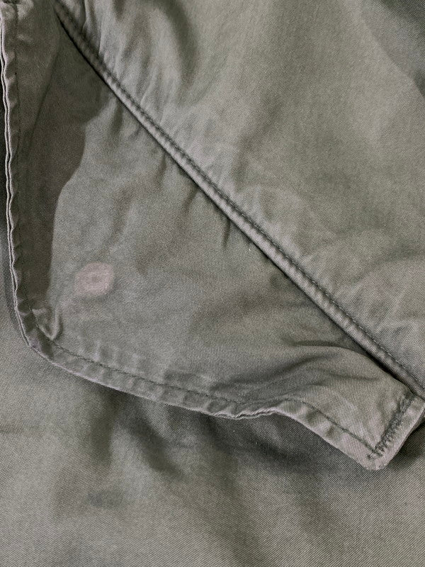 【現状渡し品】【メンズ】 U.S.ARMY アメリカ軍 M-65 FISHTAIL PARKA FULLSET M-65 フィッシュテールパーカー フルセット アウター ミリタリージャケット 146-251027-kk-43-min サイズ：EXTRA SMALL カラー：オリーブ 万代Net店