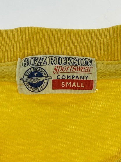 【中古品】【メンズ】 Buzz Rickson's バズリクソンズ UNITED STATES MARINES 長袖Tシャツ トップス 145-251224-jt-14-min サイズ：S カラー：イエロ 万代Net店
