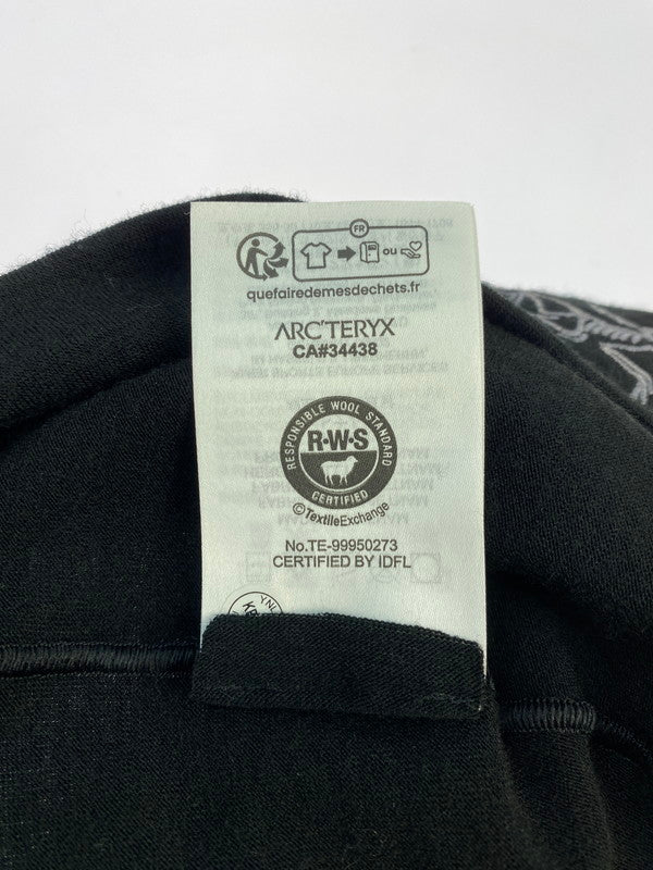 【中古品】【メンズ/レディース】 ARC'TERYX アークテリクス RHO LTW BEANIE ロートーク ニット帽 ビーニー 帽子 185-251024-em-10-min サイズ：S-M カラー：ブラック 万代Net店