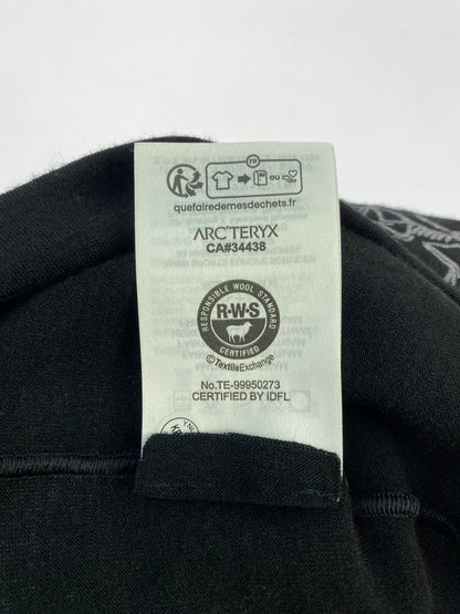 【中古品】【メンズ/レディース】 ARC'TERYX アークテリクス RHO LTW BEANIE ロートーク ニット帽 ビーニー 帽子 185-251024-em-10-min サイズ：S-M カラー：ブラック 万代Net店