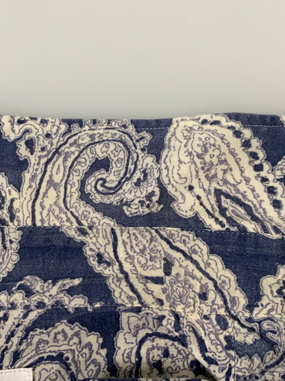 【現状渡し品】【メンズ】 NEEDLES ニードルス 初期白タグ 総柄シャツ NAVY PAISLEY ネイビーペイズリー メンズ長袖 シャツ 140-260704-hu-02-min サイズ：XS カラー：ブルー/ホワイト 万代Net店