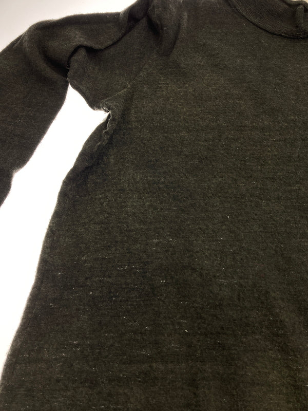 【中古品】【メンズ】 ISSEY MIYAKE イッセイミヤケ ME83JK421 90S 銀タグ WOOL SWEATER BLACK ウールセーター トップス 140-251025-cn-1-min サイズ：L カラー：ブラック 万代Net店