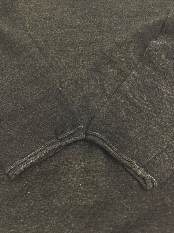 【中古品】【メンズ】 ISSEY MIYAKE イッセイミヤケ ME83JK421 90S 銀タグ WOOL SWEATER BLACK ウールセーター トップス 140-251025-cn-1-min サイズ：L カラー：ブラック 万代Net店