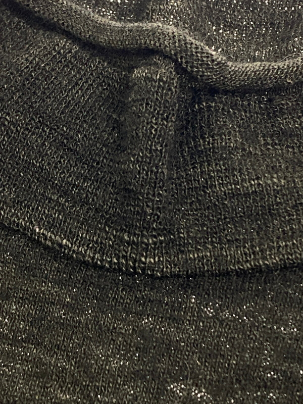 【中古品】【メンズ】 ISSEY MIYAKE イッセイミヤケ ME83JK421 90S 銀タグ WOOL SWEATER BLACK ウールセーター トップス 140-251025-cn-1-min サイズ：L カラー：ブラック 万代Net店