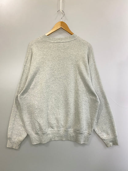 【現状渡し品】【メンズ】 USED ユーズド 90S FRUIT OF THE LOOM IOWA CREW SWEAT SHIRT GRAT フルーツオブザルーム 90年代 アイオワ クルーネック スウェット シャツ グラット メンズ トップス 長袖 146-260717-em-50-min サイズ：XL カラー：ライトグレー 万代Net店