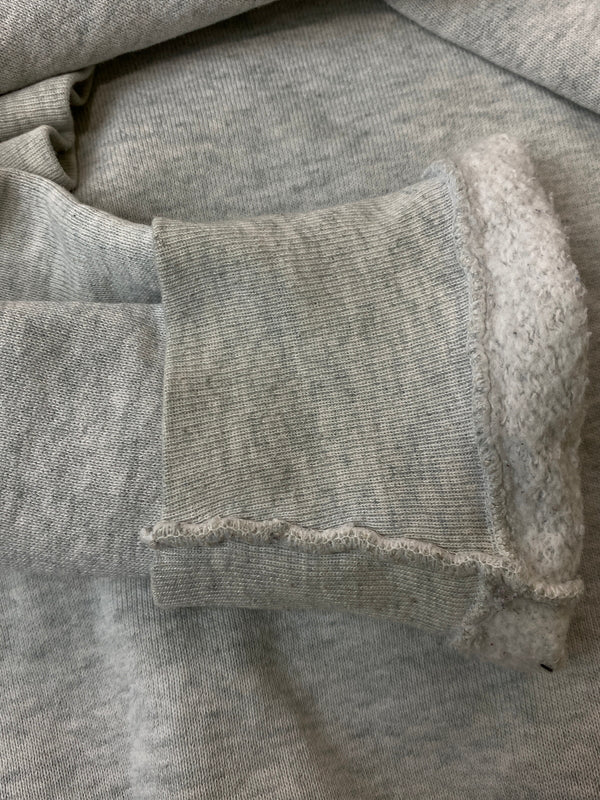【現状渡し品】【メンズ】 USED ユーズド 90S FRUIT OF THE LOOM IOWA CREW SWEAT SHIRT GRAT フルーツオブザルーム 90年代 アイオワ クルーネック スウェット シャツ グラット メンズ トップス 長袖 146-260717-em-50-min サイズ：XL カラー：ライトグレー 万代Net店