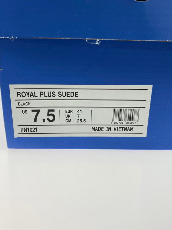 【中古品】【メンズ】 PRO-KEDS プロケッズ ROYAL PLUS SUEDE NAVY PN1021 ロイヤルプラス スエード スニーカー メンズ 靴 シューズ 162-251024-em-19-min サイズ：25.5cm カラー：ホワイト/ブラック 万代Net店