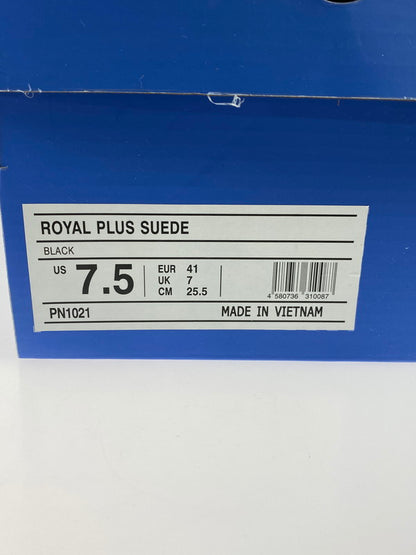 【中古品】【メンズ】 PRO-KEDS プロケッズ ROYAL PLUS SUEDE NAVY PN1021 ロイヤルプラス スエード スニーカー メンズ 靴 シューズ 162-251024-em-19-min サイズ：25.5cm カラー：ホワイト/ブラック 万代Net店