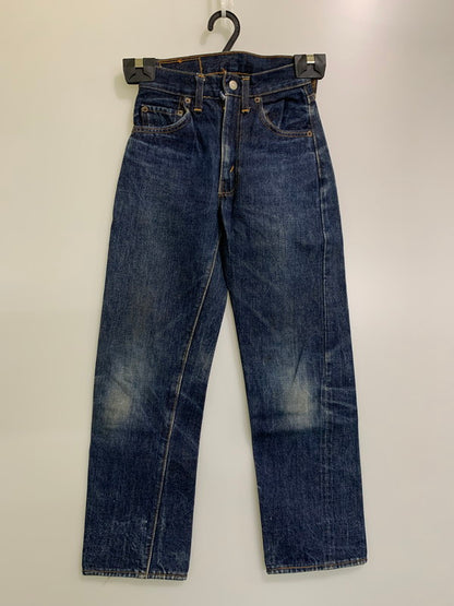 【中古品】【レディース】 Levi's リーバイス 60's DENIM PANTS 302 0117 VINTAGE 60年代 デニムパンツ ボトムス ジーンズ ボタン裏刻印 35 42TALON USA製 赤耳 Sタイプ ヴィンテージ 168-251027-kk-32-min サイズ：25 カラー：インディゴ 万代Net店