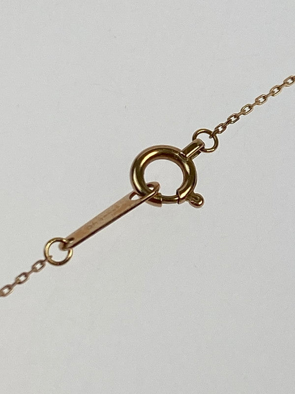 【中古品】【レディース】 canal4℃ カナルヨンドシー K10PG HEART MOTIF NECKLACE K10ピングゴールド ハートモチーフ ネックレス アクセサリー ジュエリー 193-251027-kk-04-min カラー：ピンクゴールド 万代Net店