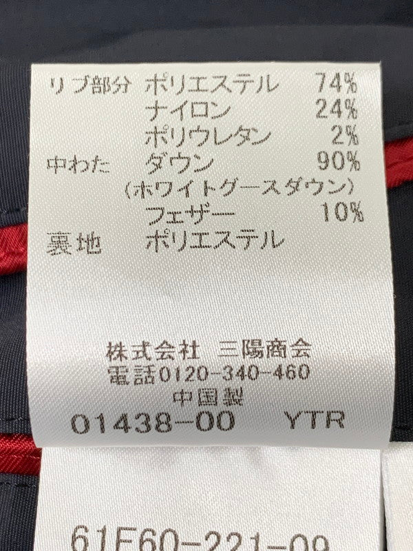 【中古品】【レディース】 LOVELESS ラブレス 61F60-221-09 ホワイトグースダウンコート アウター 168-251122-AS-4-min サイズ：L カラー：ブラック 万代Net店