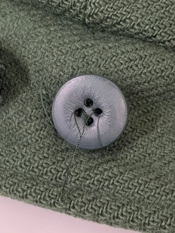 【現状渡し品】【メンズ】 WOOLRICH ウールリッチ 80's WOOL SHORT BLOUSON VINTAGE 80年代 ウール ショートブルゾン ライトアウター ジャケット 146-251027-kk-29-min サイズ：M カラー：グリーン 万代Net店