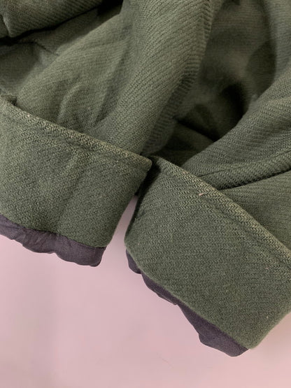 【現状渡し品】【メンズ】 WOOLRICH ウールリッチ 80's WOOL SHORT BLOUSON VINTAGE 80年代 ウール ショートブルゾン ライトアウター ジャケット 146-251027-kk-29-min サイズ：M カラー：グリーン 万代Net店