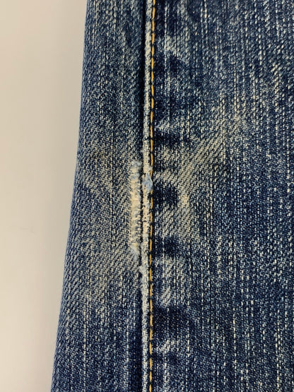 【現状渡し品】【メンズ】 HYSTERIC GLAMOUR ヒステリックグラマー STUDS DENIM PANT スタッズデニムパンツ ボトムス 151-251026-zi-11-min サイズ：32 カラー：インディゴ 万代Net店