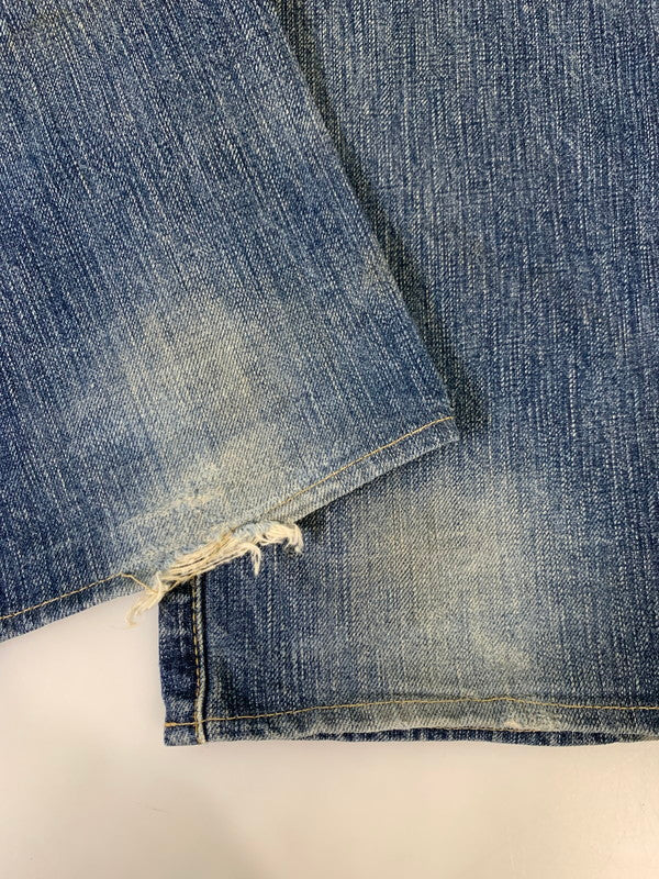 【現状渡し品】【メンズ】 HYSTERIC GLAMOUR ヒステリックグラマー STUDS DENIM PANT スタッズデニムパンツ ボトムス 151-251026-zi-11-min サイズ：32 カラー：インディゴ 万代Net店