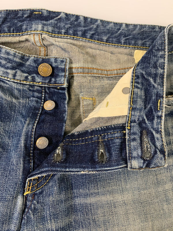 【現状渡し品】【メンズ】 HYSTERIC GLAMOUR ヒステリックグラマー STUDS DENIM PANT スタッズデニムパンツ ボトムス 151-251026-zi-11-min サイズ：32 カラー：インディゴ 万代Net店