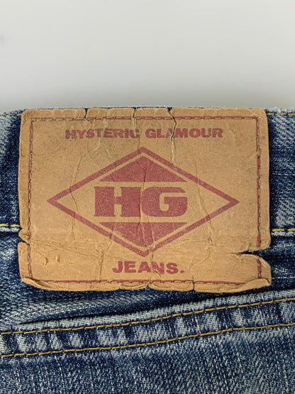 【現状渡し品】【メンズ】 HYSTERIC GLAMOUR ヒステリックグラマー STUDS DENIM PANT スタッズデニムパンツ ボトムス 151-251026-zi-11-min サイズ：32 カラー：インディゴ 万代Net店