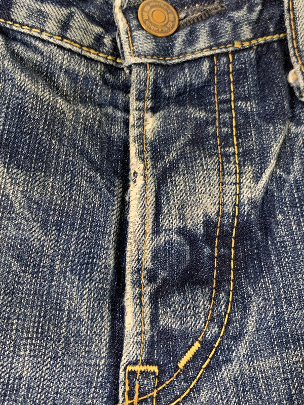 【現状渡し品】【メンズ】 HYSTERIC GLAMOUR ヒステリックグラマー STUDS DENIM PANT スタッズデニムパンツ ボトムス 151-251026-zi-11-min サイズ：32 カラー：インディゴ 万代Net店